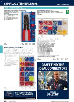 Preview of Jaycar Engineering & Scientific Catalogue 2025/2026  - valid from 09.07.2025 | Page: 286