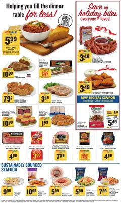 Preview of Food Lion weekly ads valid from 03.12.2025 | Page: 2 | Products: Pork, Beef, Seafood, Oven
