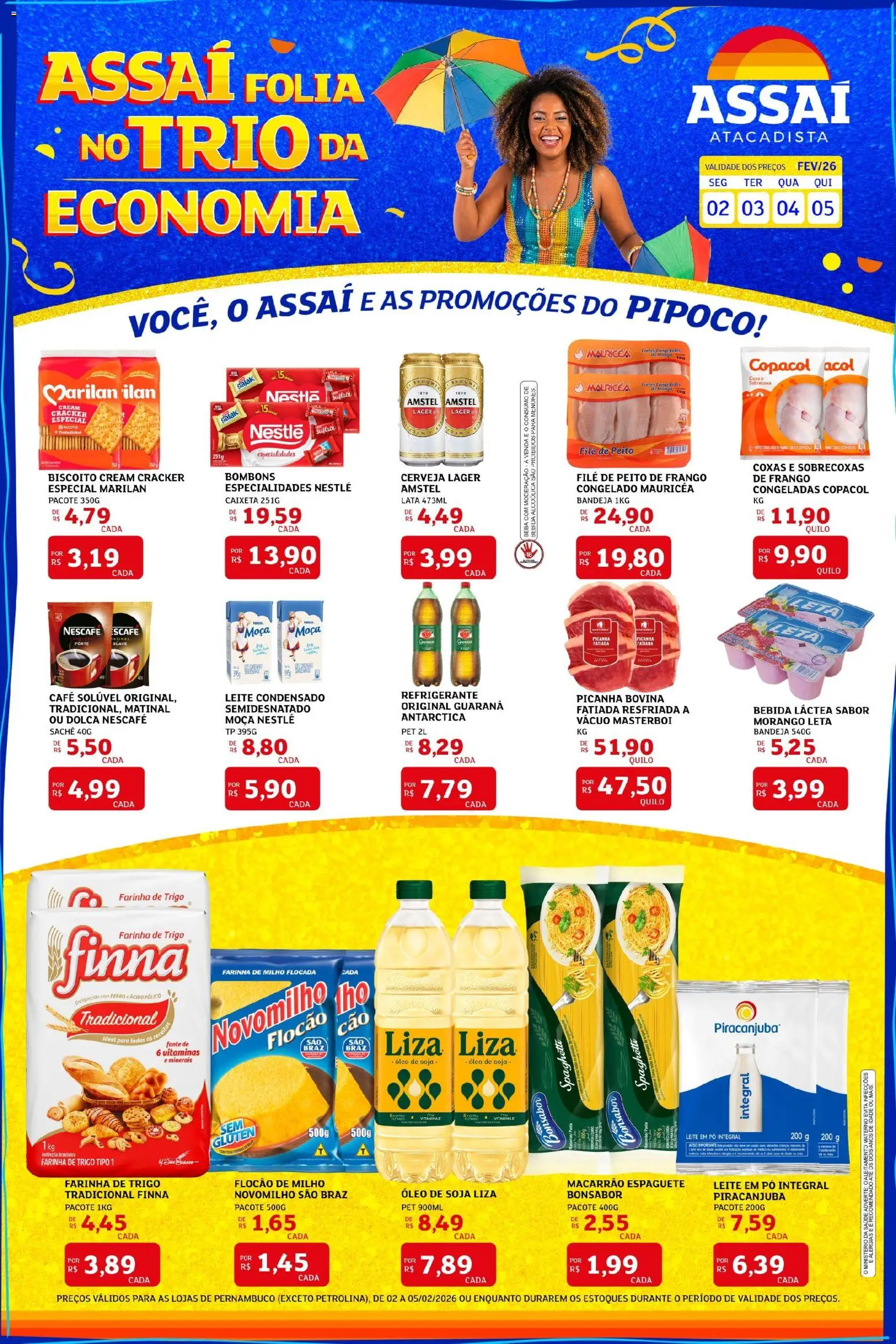 Assaí Atacadista Folheto - válido de 02.02.2026 | Página: 1