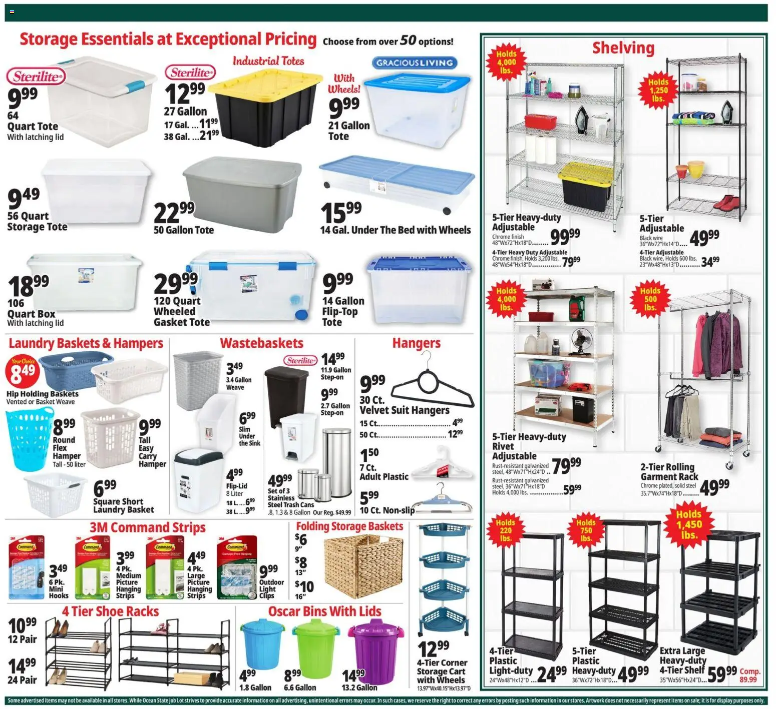 Ocean State Job Lot Weekly Ad - valid from 12.02.2026 | Page: 8 | Products: Bed, Shelf, Wire, Rivet