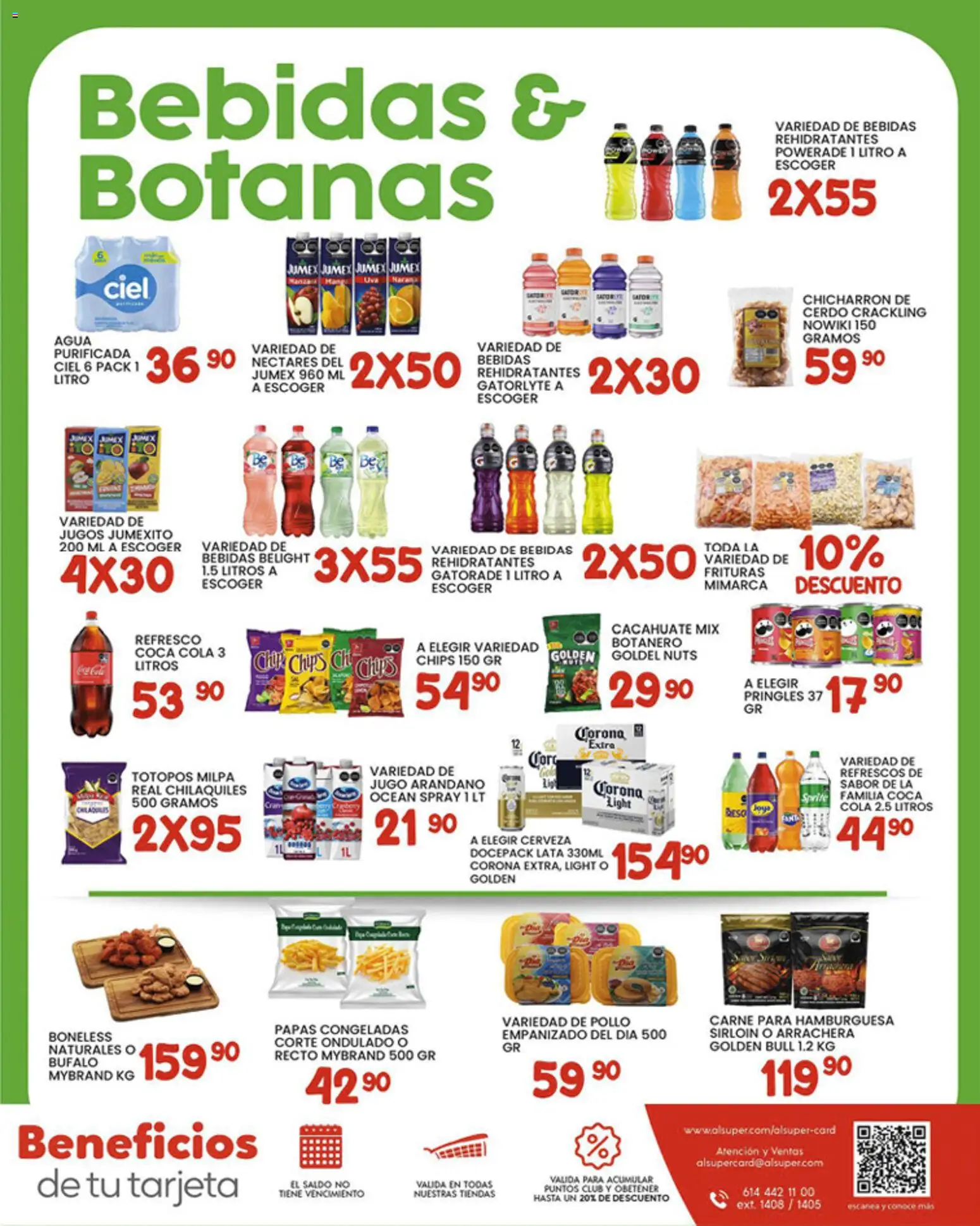 Nuevas ofertas de Alsuper válidas en toda la República Mexicana desde el 10.02.2026. ¡Encuentra las mejores ofertas en Alsuper folleto Durango! | Página: 7