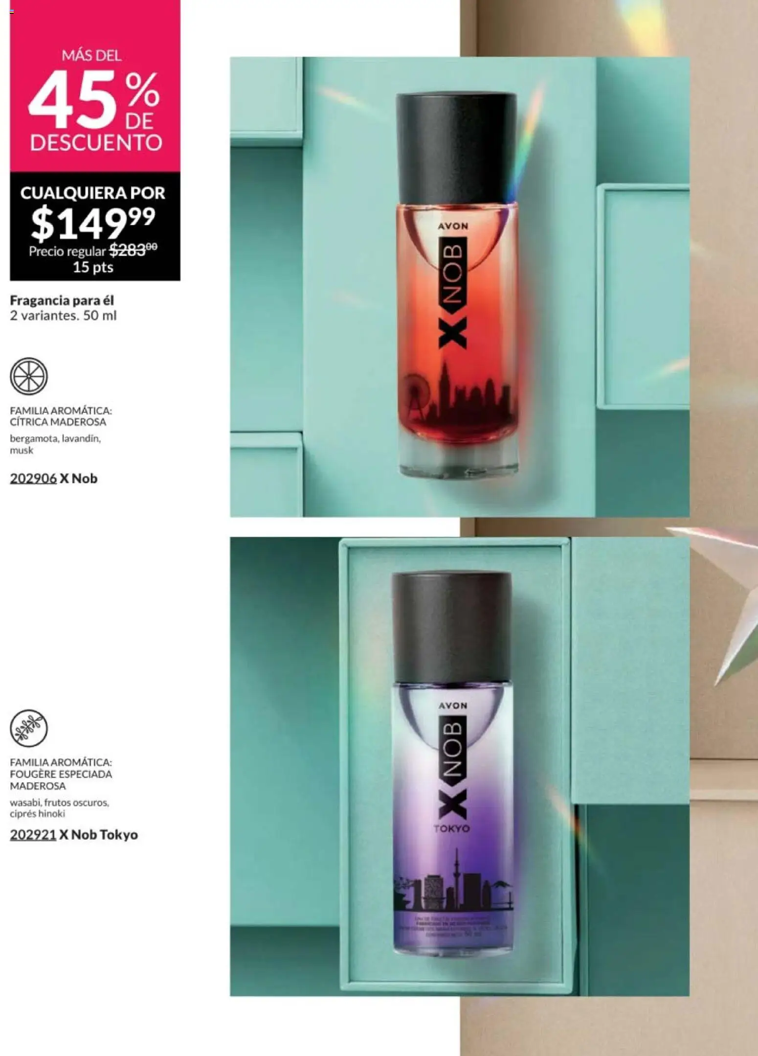 Nuevas ofertas de AVON válidas en toda la República Mexicana desde el 07.11.2025. ¡Encuentra las mejores ofertas en AVON campaña 17 2025! | Página: 88 | Productos: Fragancia