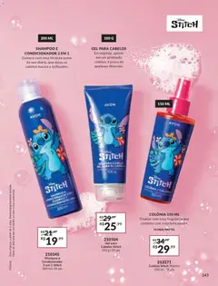 Avon - Campanha 04 - Pré-Visualização do folheto da loja Avon, válido de 18.02.2026 | Página: 143 | Produtos: Shampoo, Fragrância, Condicionador