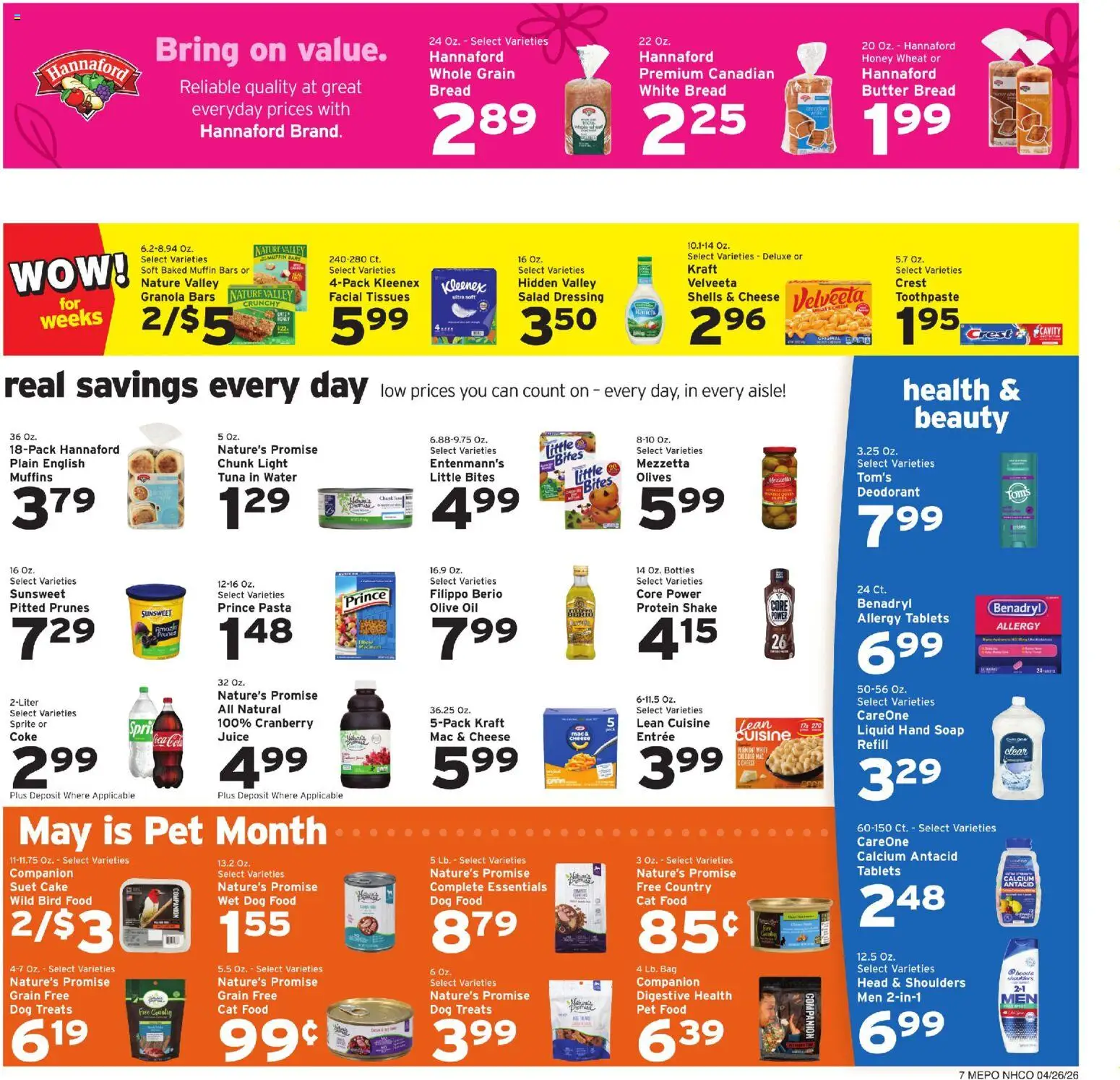 Hannaford Weekly Ad - valid from 26.04.2026 | Page: 9