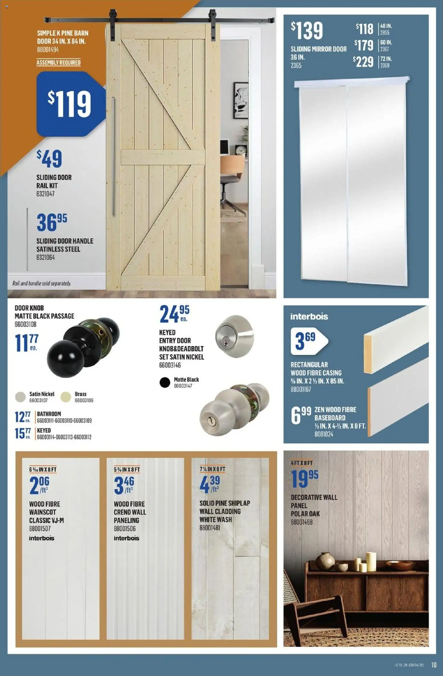 Canac flyer valid from 09.04.2026 | Page: 10 | Products: Mirror