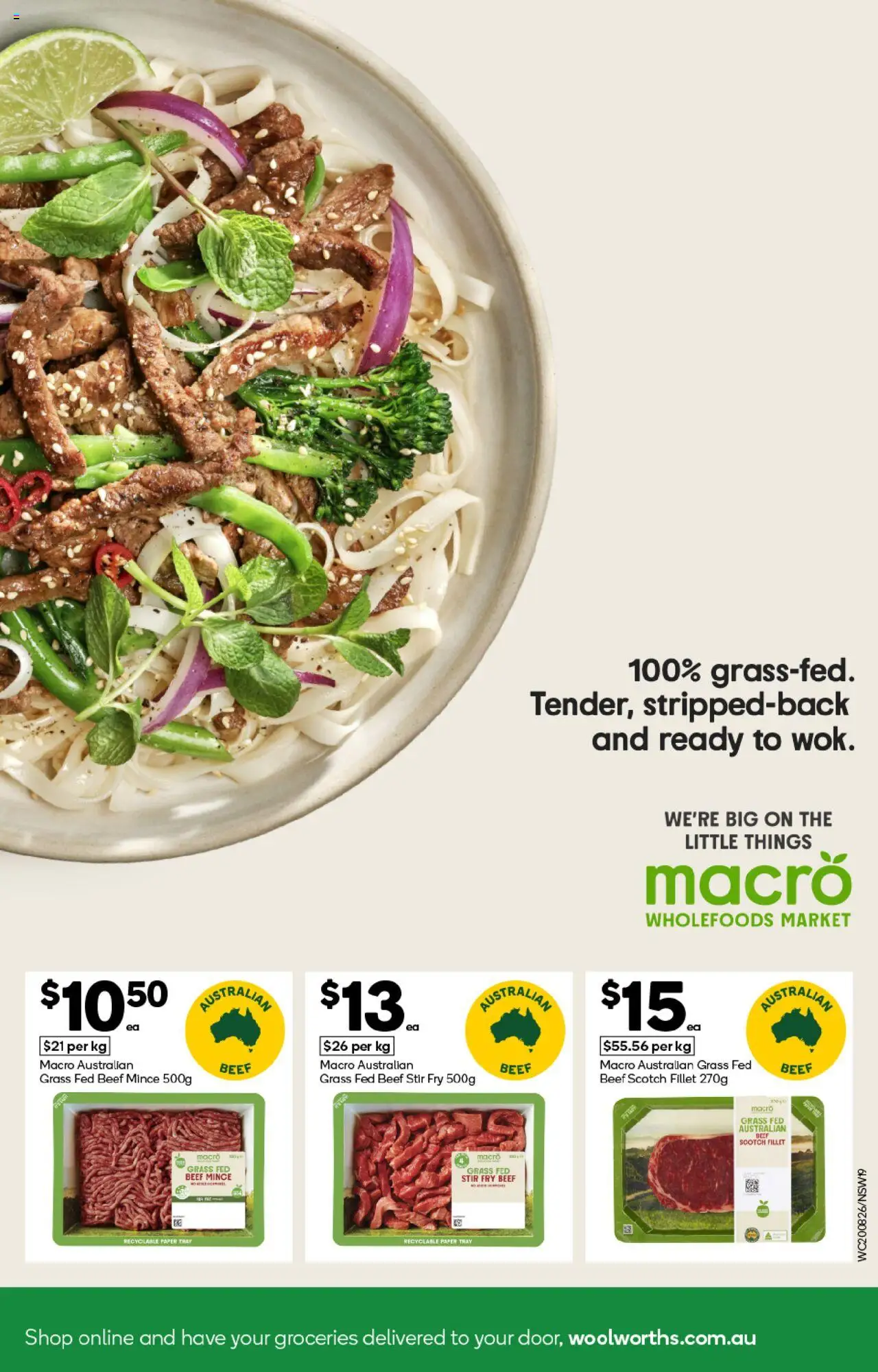 Woolworths catalogue - valid from 20.08.2025 | Page: 19 | Products: Grass, Beef, Scotch
