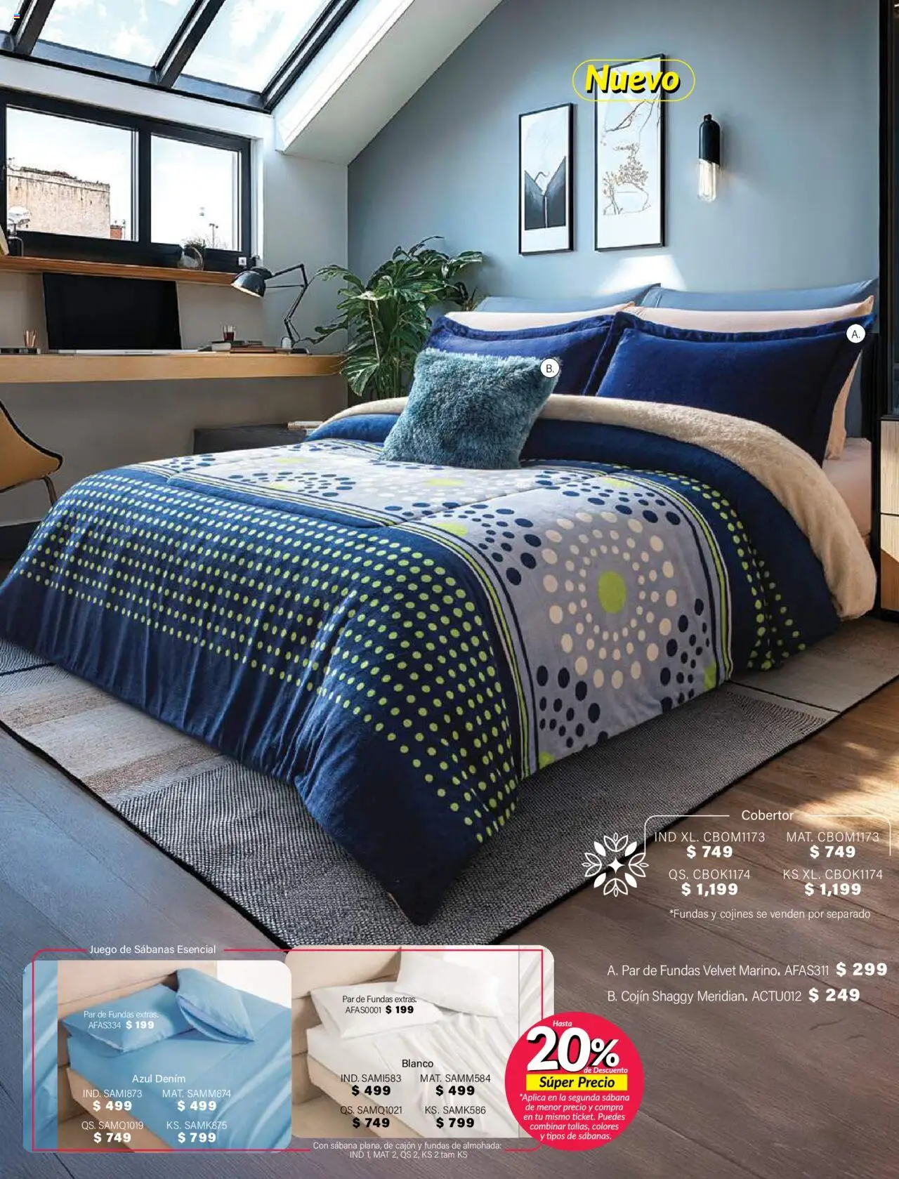 Nuevas ofertas de Colchas Concord válidas en toda la República Mexicana desde el 01.08.2025. ¡Encuentra las mejores ofertas en Colchas Concord - Catálogo! | Página: 734 | Productos: Cobertor, Juego, Almohada, Sabanas