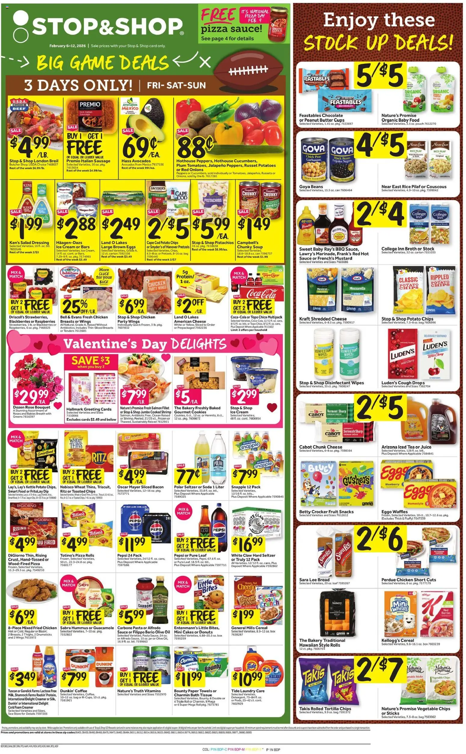 Stop & Shop Weekly Circular - CT - valid from 06.02.2026 | Page: 1