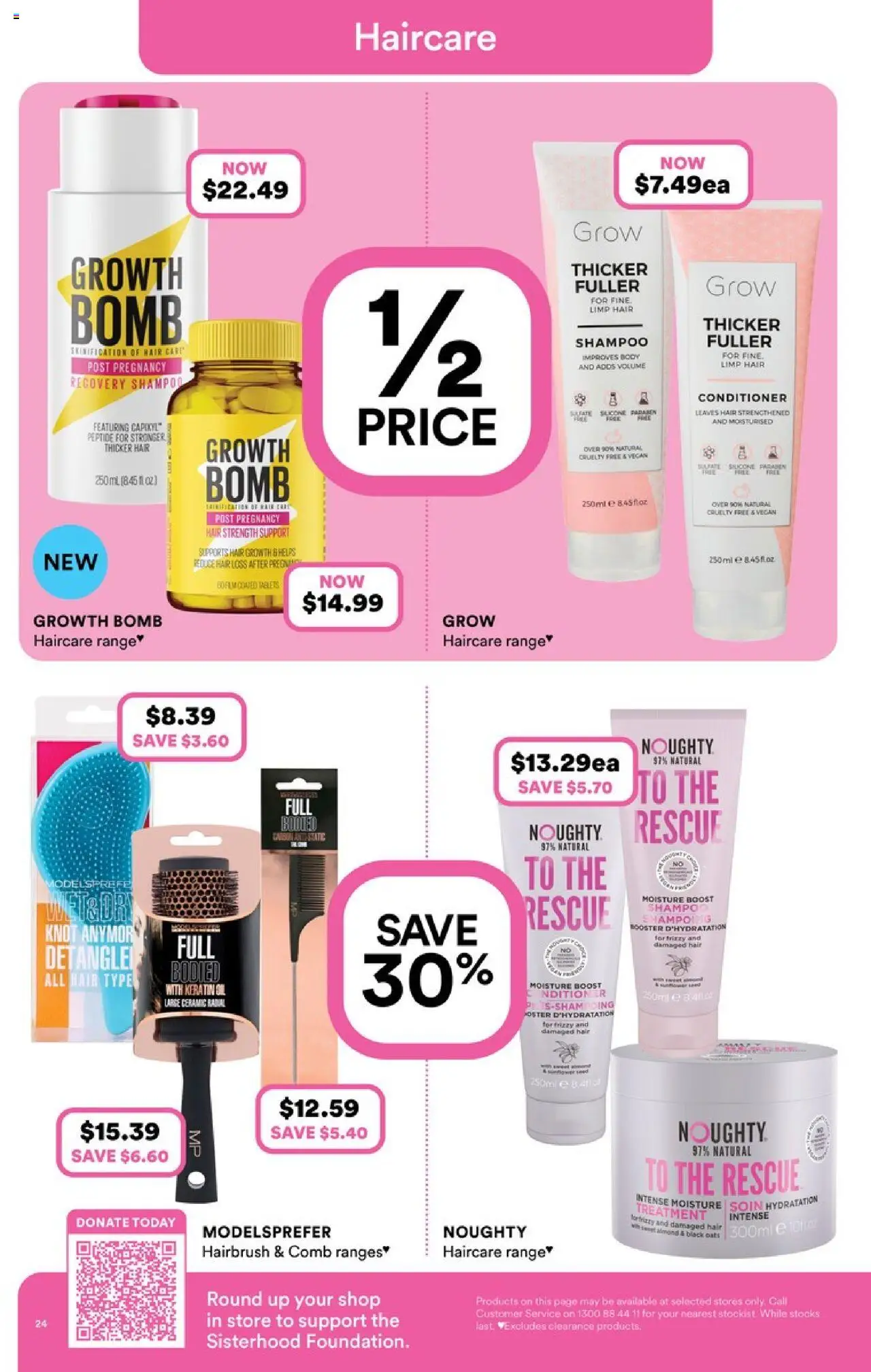 Priceline Pharmacy catalogue - valid from 02.07.2025 | Page: 24 | Products: Shampoo, Conditioner, Hair loss, Tablets