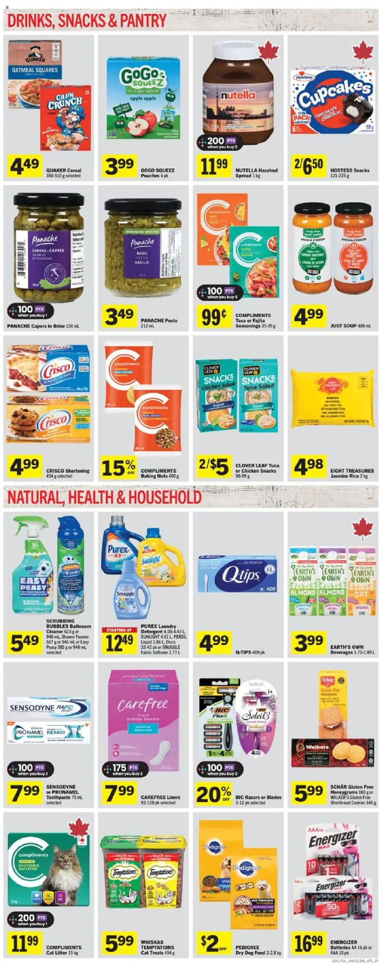 Foodland flyer valid from 16.10.2025 | Page: 8 | Products: Rice, Toothpaste, Shower, Chicken