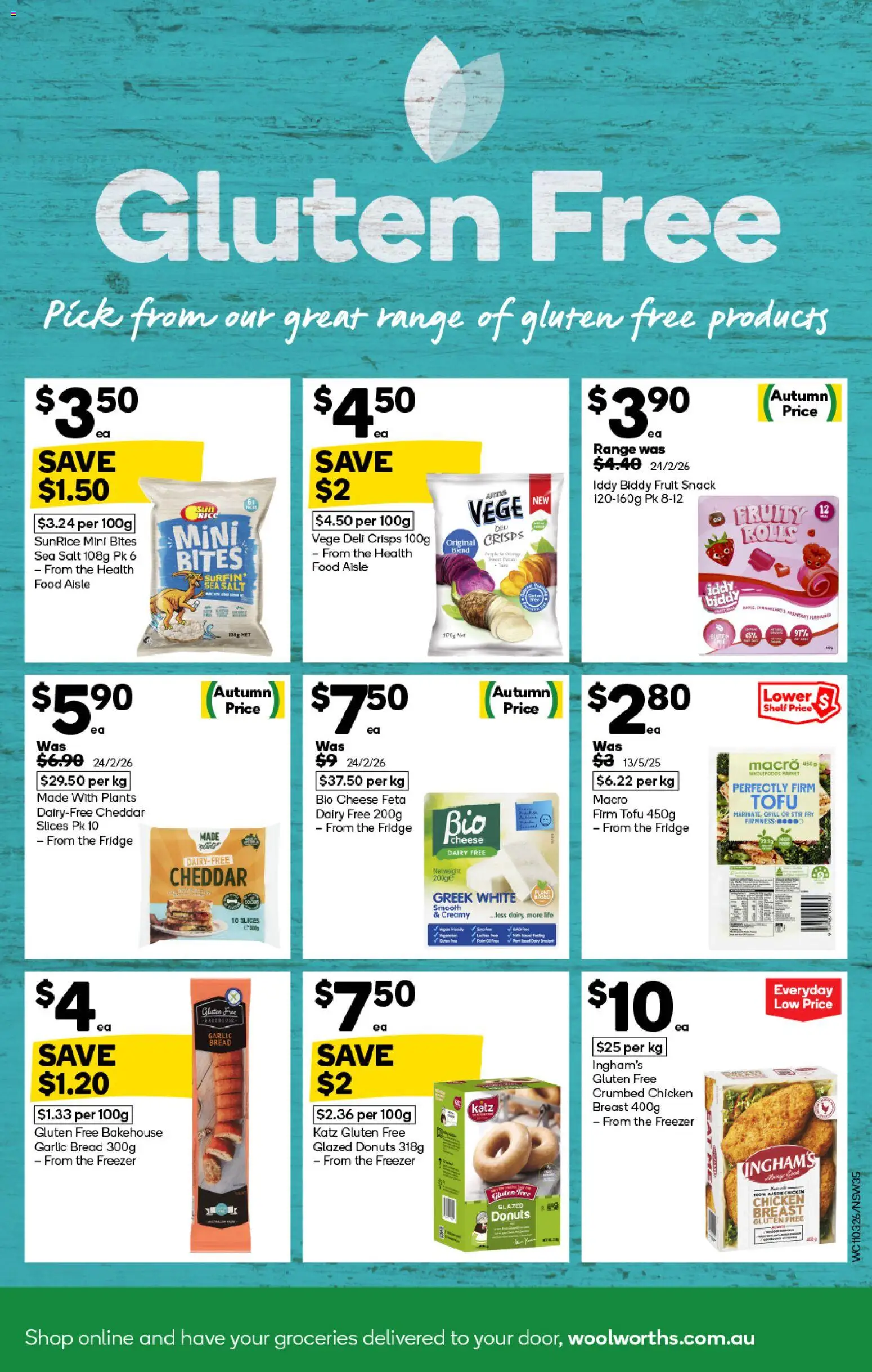 Woolworths catalogue - valid from 11.03.2026 | Page: 35 | Products: Dairy, Chicken, Salt, Fridge