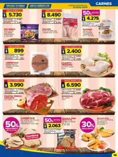 Vista previa Carrefour Maxi catálogo válido desde el 27.10.2025 | Página: 14 | Productos: Pollo, Milanesa, Pescado, Cerdo