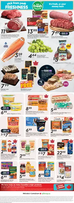Preview of Safeway weekly flyer / circulaire from shop Safeway valid from 16.04.2026 | Page: 4 | Products: Chips, Cream, Oven, Yogurt