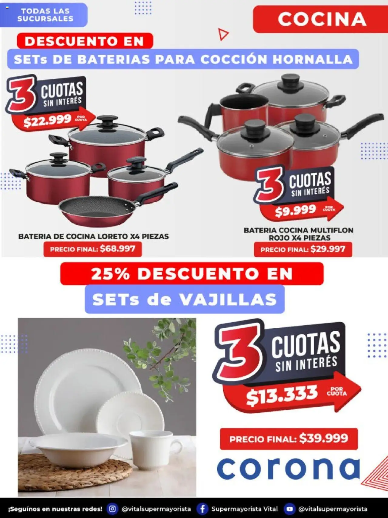 Vital - Ofertas nonfood │ válido desde el 28.07.2025 | Página: 3 | Productos: Cocina, Batería