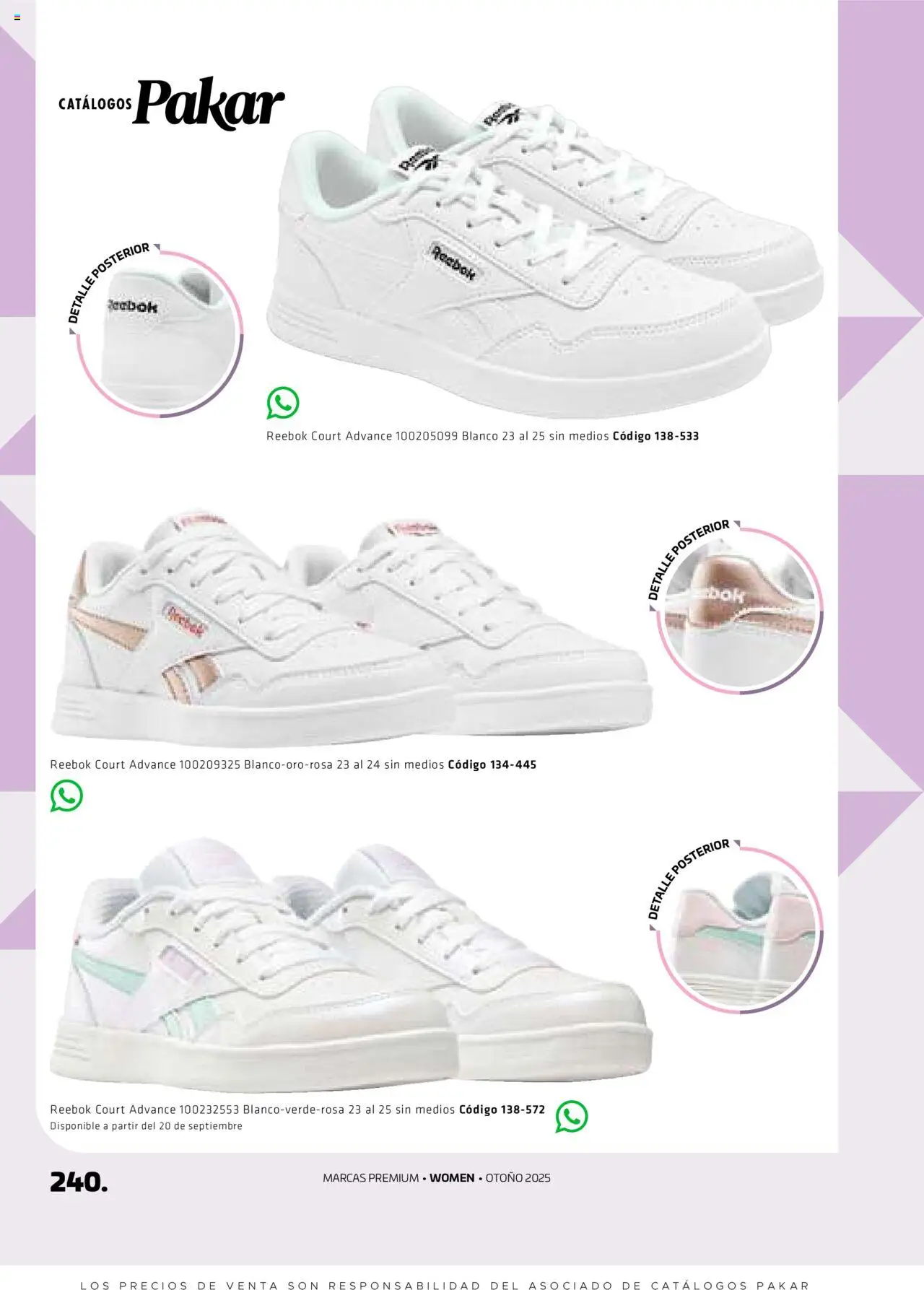 Nuevas ofertas de SC Pakar válidas en toda la República Mexicana desde el 29.08.2025. ¡Encuentra las mejores ofertas en SC Pakar - Catálogo Otoño Women! | Página: 240