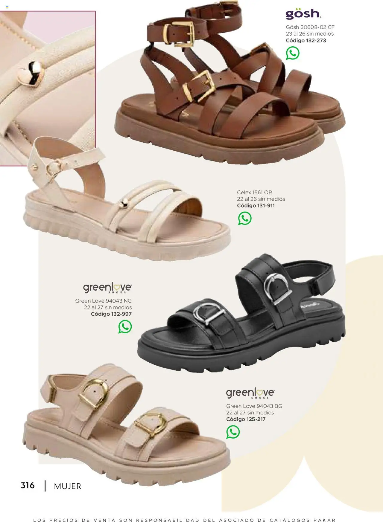 Nuevas ofertas de SC Pakar válidas en toda la República Mexicana desde el 24.07.2025. ¡Encuentra las mejores ofertas en SC Pakar Catálogo Mujer otoño / invierno! | Página: 316