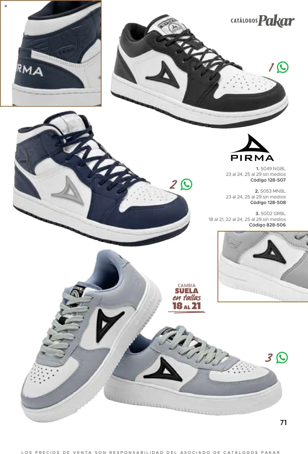 Nuevas ofertas de SC Pakar válidas en toda la República Mexicana desde el 24.07.2025. ¡Encuentra las mejores ofertas en SC Pakar - Catálogo Junior otoño / invierno! | Página: 71