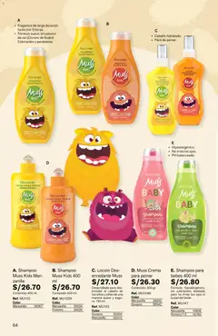 Vista previa de folleto Leonisa - Aliados Celebra A Mamá de la Leonisa válido desde 07.04.2026 | Página: 64 | Productos: Shampoo, Crema, Fragancia