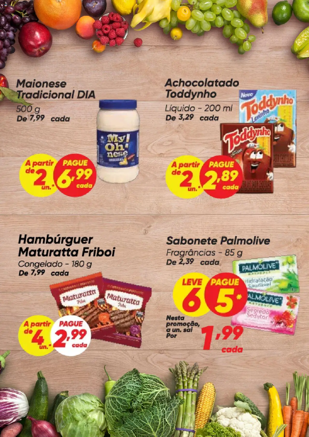 Dia Folheto - válido de 02.10.2025 | Página: 4 | Produtos: Achocolatado, Sabonete, Sal, Maionese