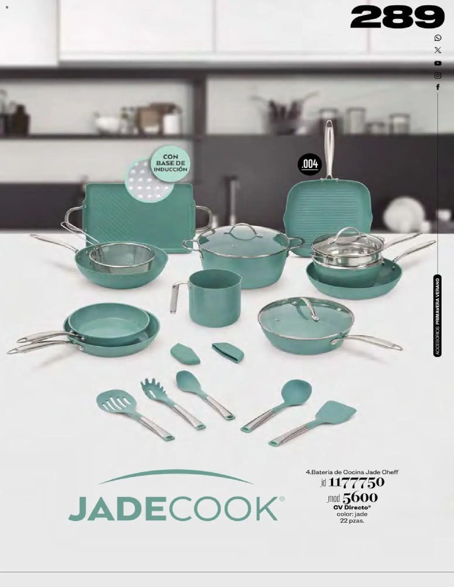 Nuevas ofertas de Price Shoes válidas en toda la República Mexicana desde el 18.04.2026. ¡Encuentra las mejores ofertas en Price Shoes catálogo Accesorios! | Página: 289 | Productos: Cocina