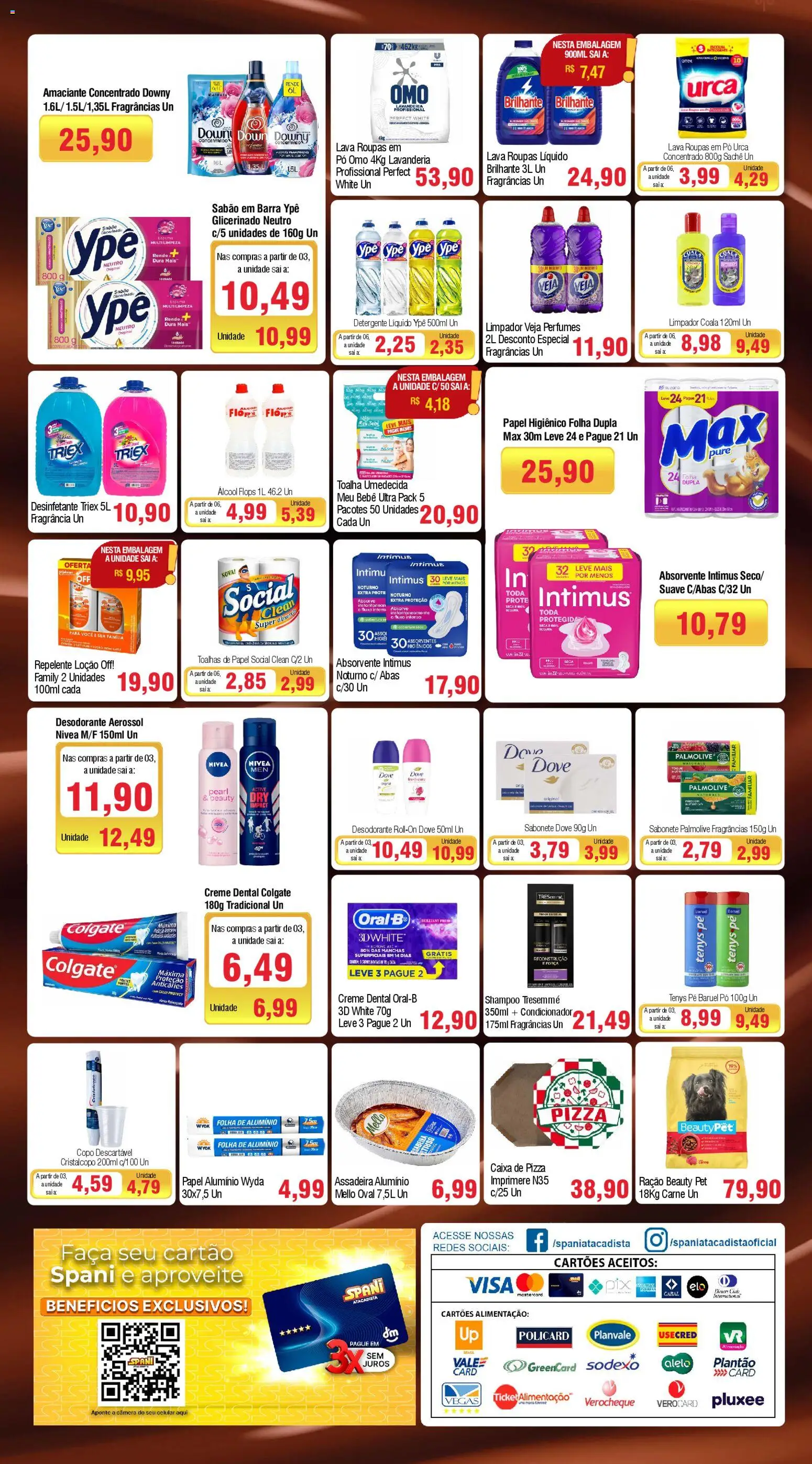 Spani Atacadista Folheto - válido de 31.03.2026 | Página: 4 | Produtos: Carne, Roupas, Repelente, Dove