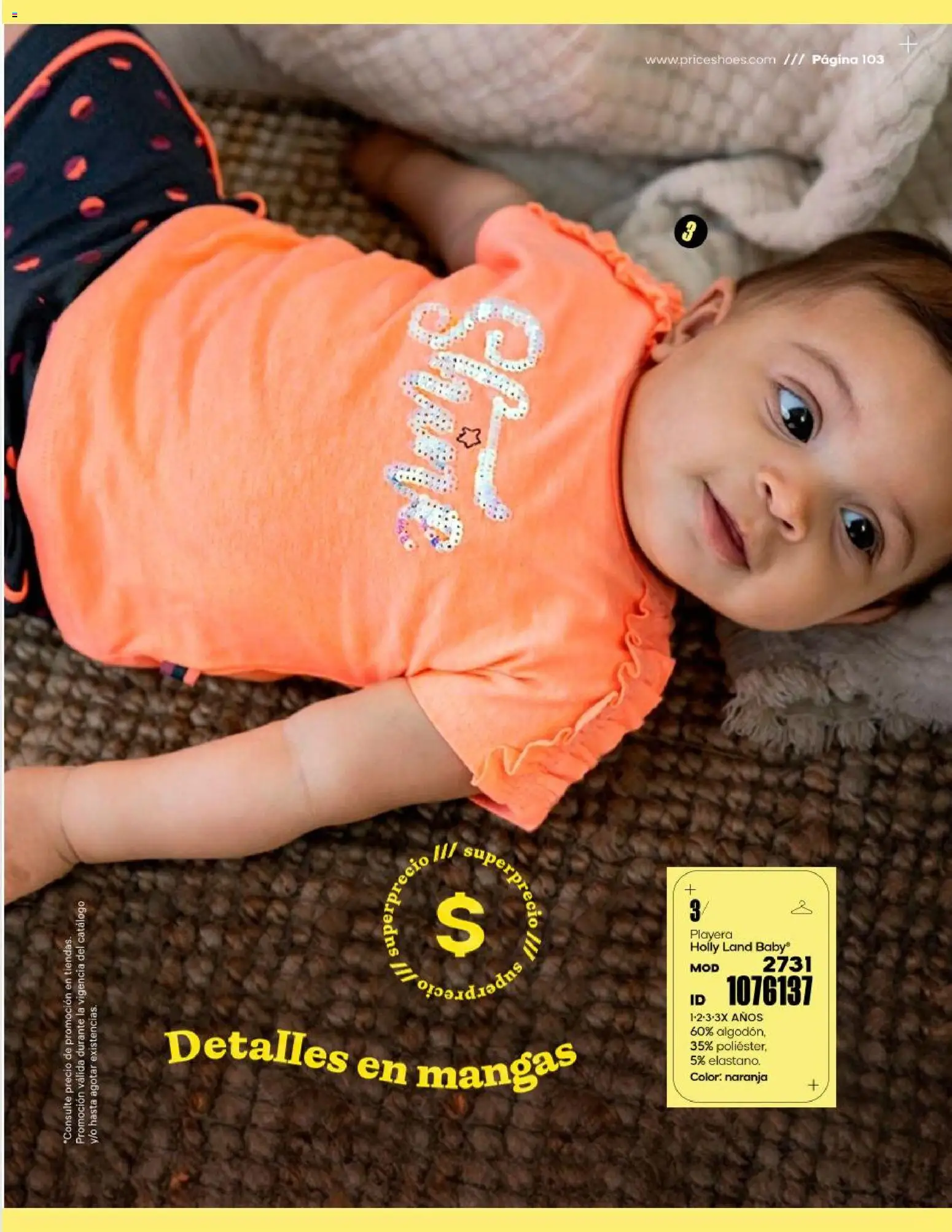 Nuevas ofertas de Price Shoes válidas en toda la República Mexicana desde el 23.01.2026. ¡Encuentra las mejores ofertas en Price Shoes catálogo Oportunidades! | Página: 103 | Productos: Playera