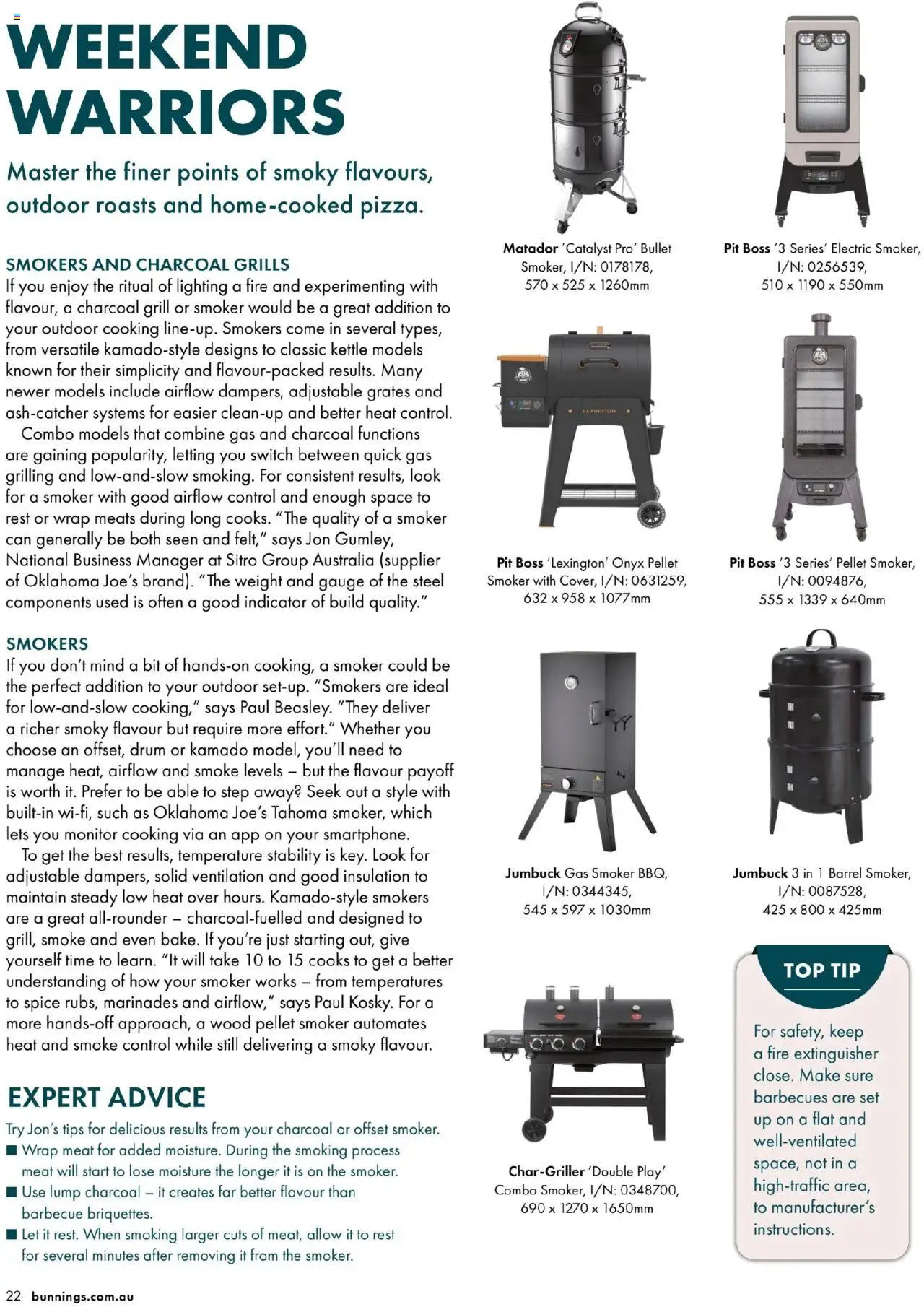 Bunnings Warehouse catalogue - valid from 25.08.2025 | Page: 22 | Products: Monitor, Weight, Grill, Kettle