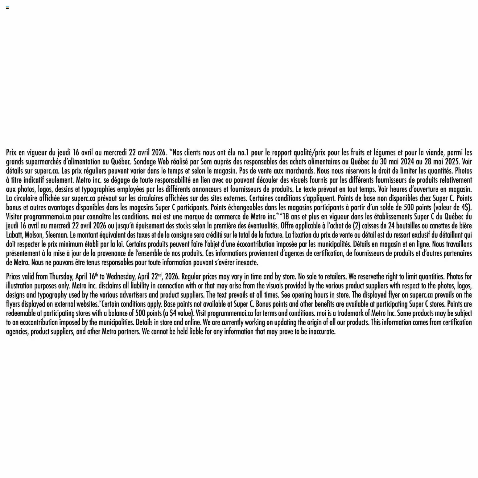 Super C flyer valid from 16.04.2026 | Page: 15