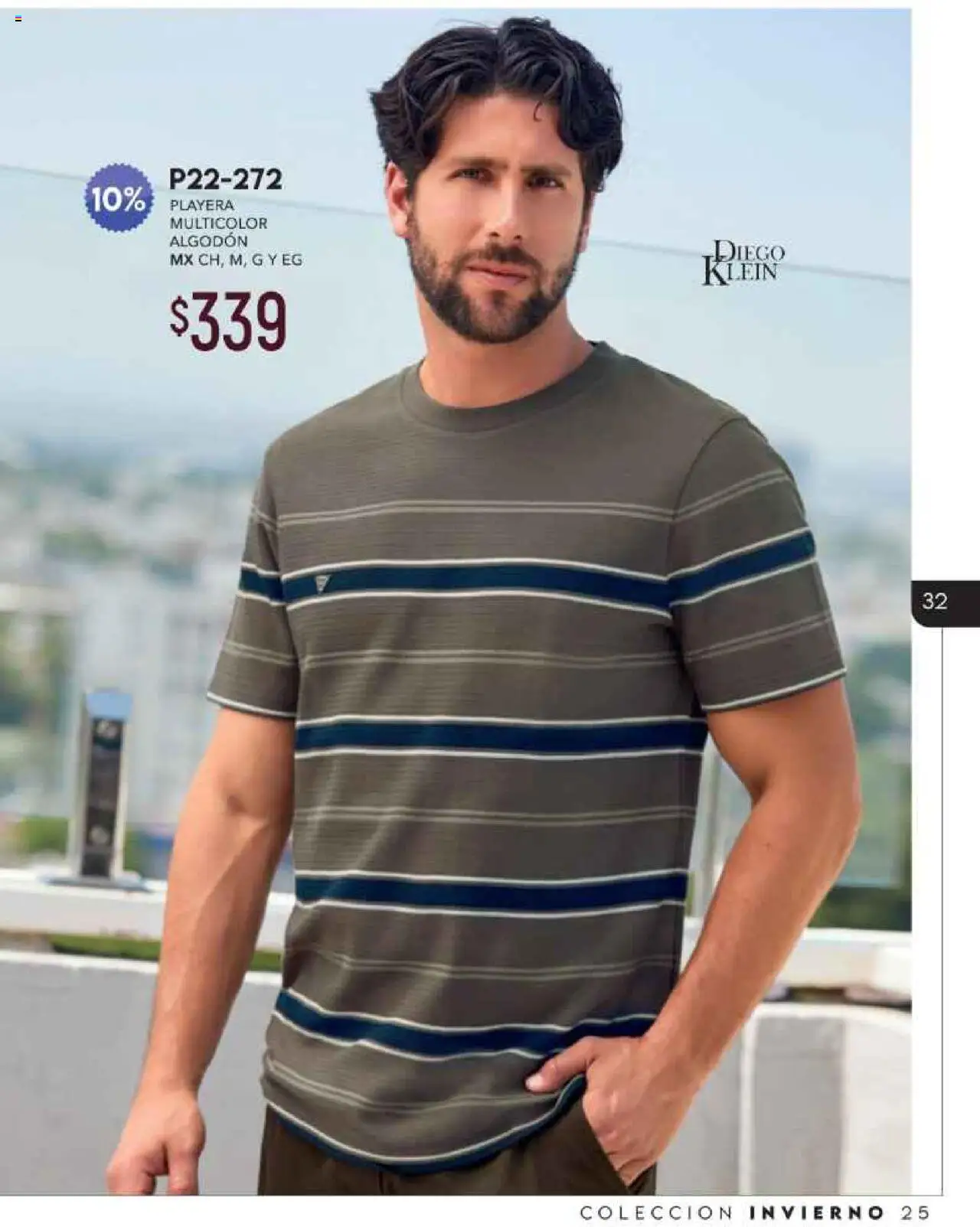 Nuevas ofertas de Cklass válidas en toda la República Mexicana desde el 01.10.2025. ¡Encuentra las mejores ofertas en Cklass - Catálogo Especial Caballero! | Página: 33 | Productos: Algodón, Playera