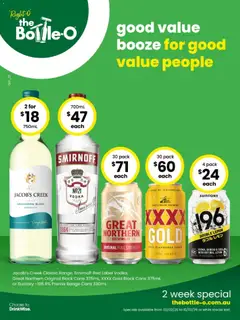 Preview of The Bottle-O Catalogue BUNDABERG - valid from 02.02.2026