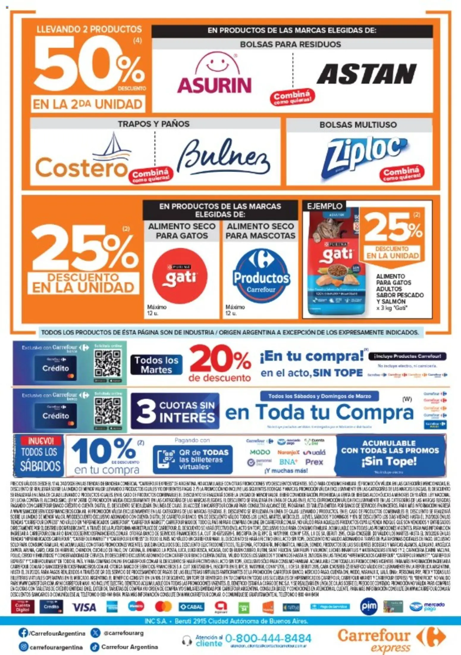 Carrefour Express - Ofertas │ válido desde el 17.03.2026 | Página: 6 | Productos: Caso, Banco, Sobre, Cerdo