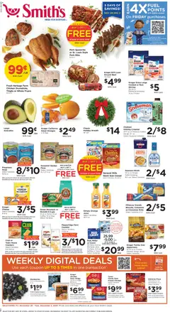 Preview of Smith's weekly ads valid from 28.11.2025