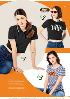 Vista previa de SC Pakar Catálogo Ropa y Accesorios, nuevo folleto de la tienda, válido en México a partir del 24.07.2025 | Página: 91 | Productos: Playera