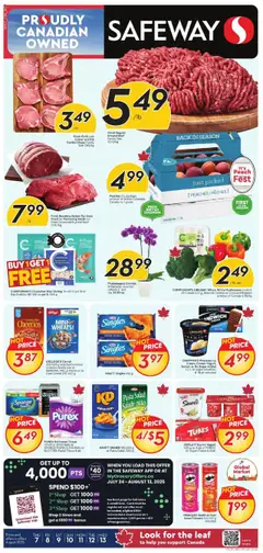 Preview of Safeway weekly flyer / circulaire from shop Safeway valid from 07.08.2025
