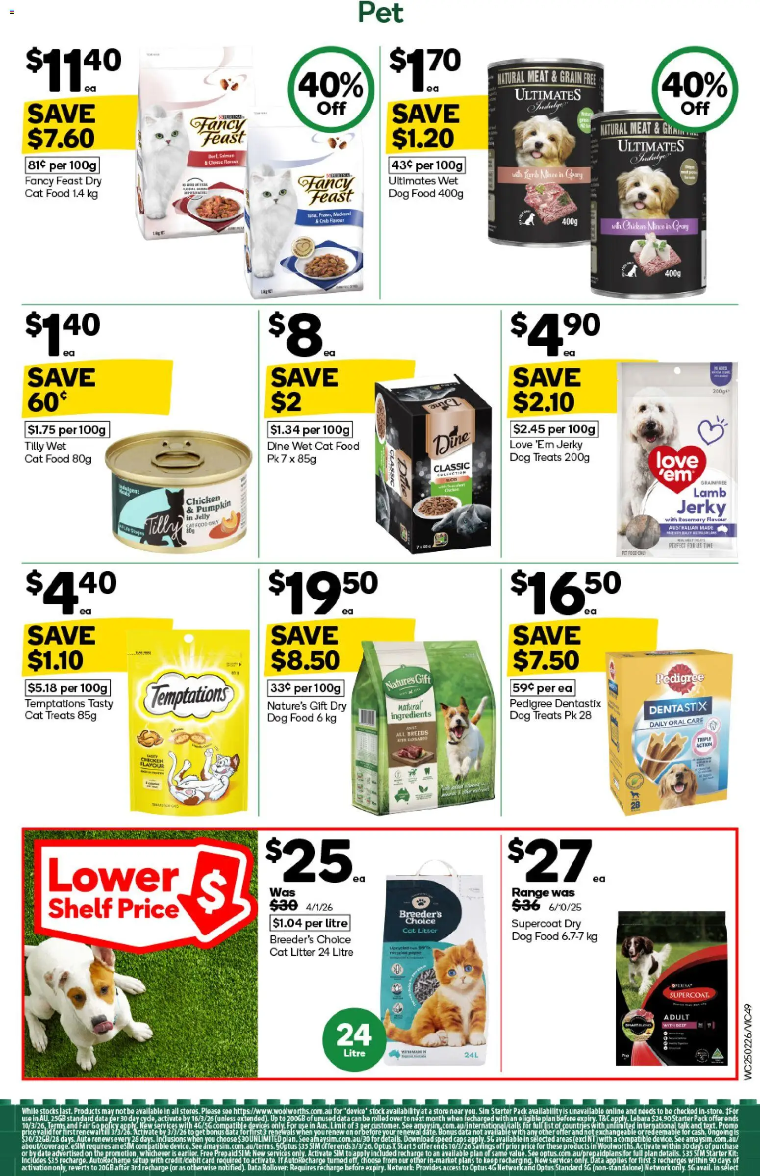 Woolworths catalogue - valid from 25.02.2026 | Page: 47 | Products: Lamb, Dog food, Pumpkin, Date