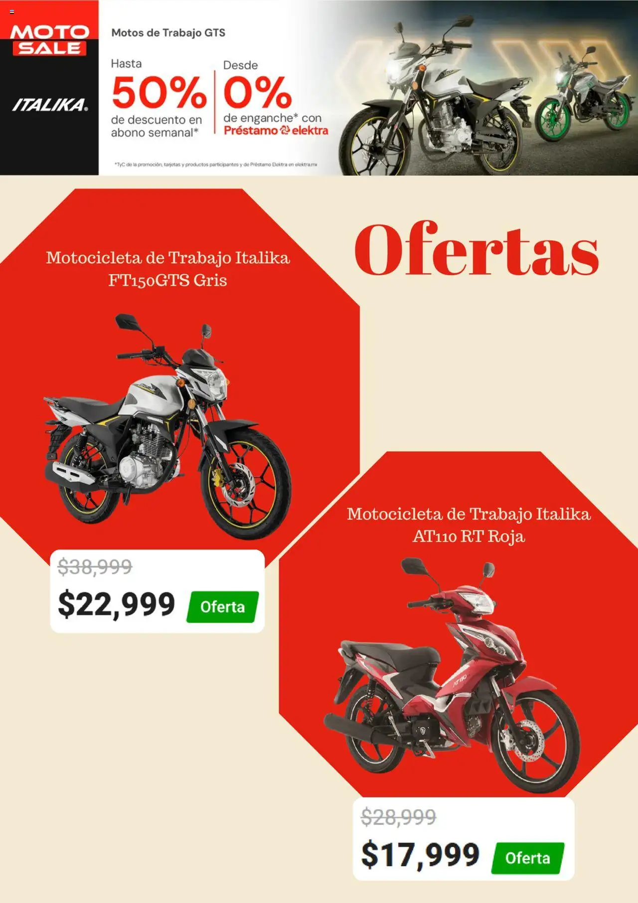 Nuevas ofertas de Elektra válidas en toda la República Mexicana desde el 25.08.2025. ¡Encuentra las mejores ofertas en Elektra catálogo! | Página: 4