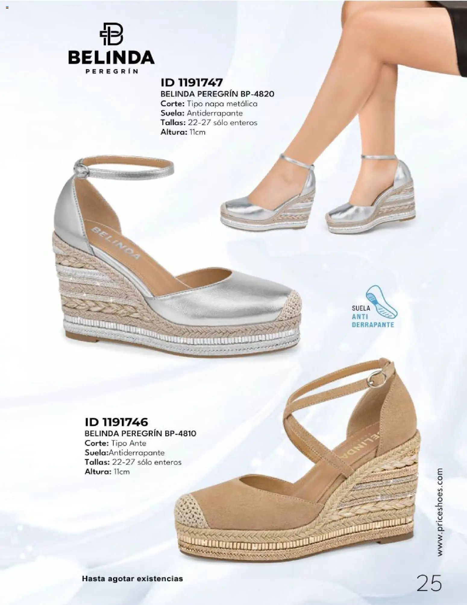Nuevas ofertas de Price Shoes válidas en toda la República Mexicana desde el 08.12.2025. ¡Encuentra las mejores ofertas en Price Shoes catálogo Belinda! | Página: 25