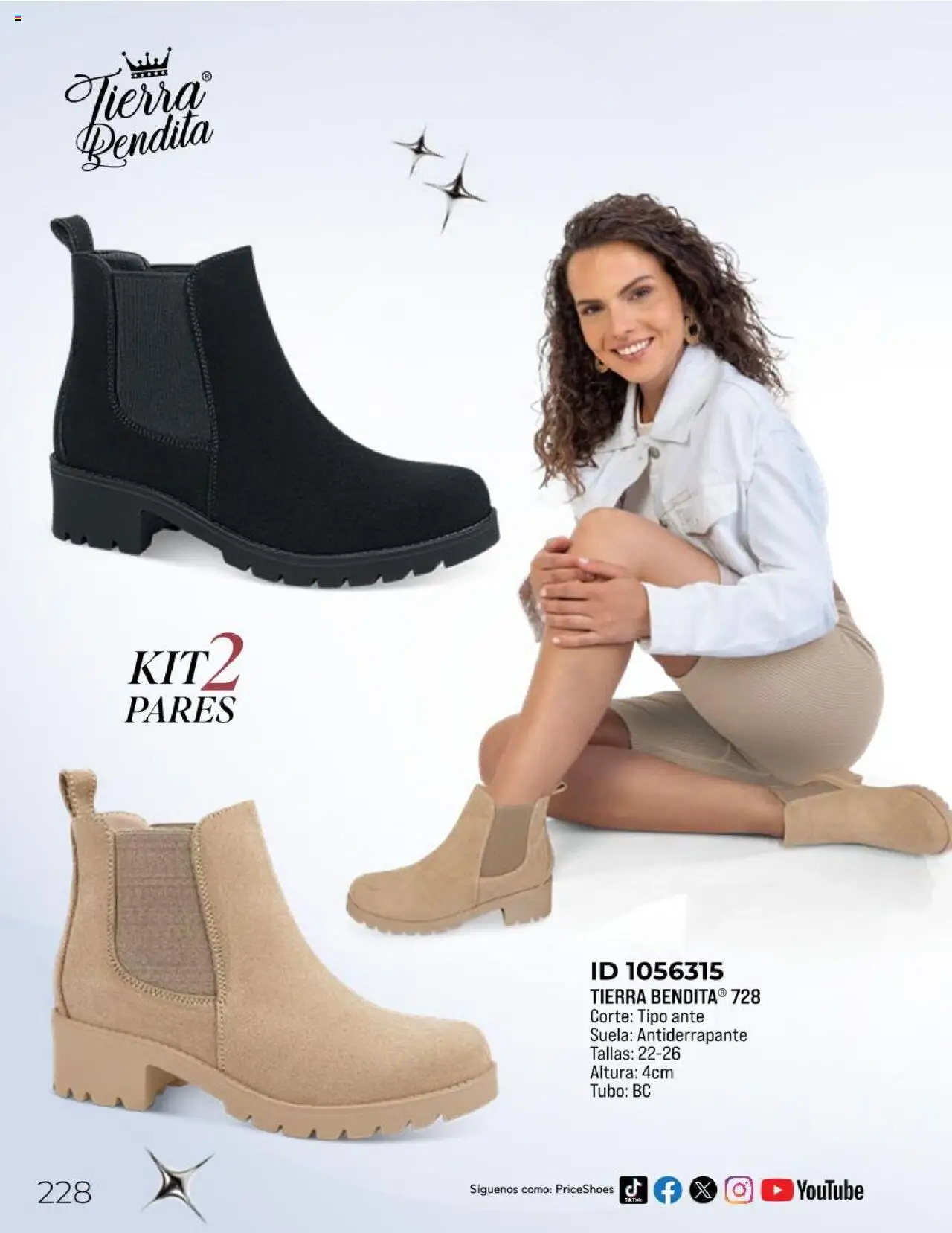 Nuevas ofertas de Price Shoes válidas en toda la República Mexicana desde el 05.05.2025. ¡Encuentra las mejores ofertas en Price Shoes catálogo Todo En 1 2025! | Página: 226