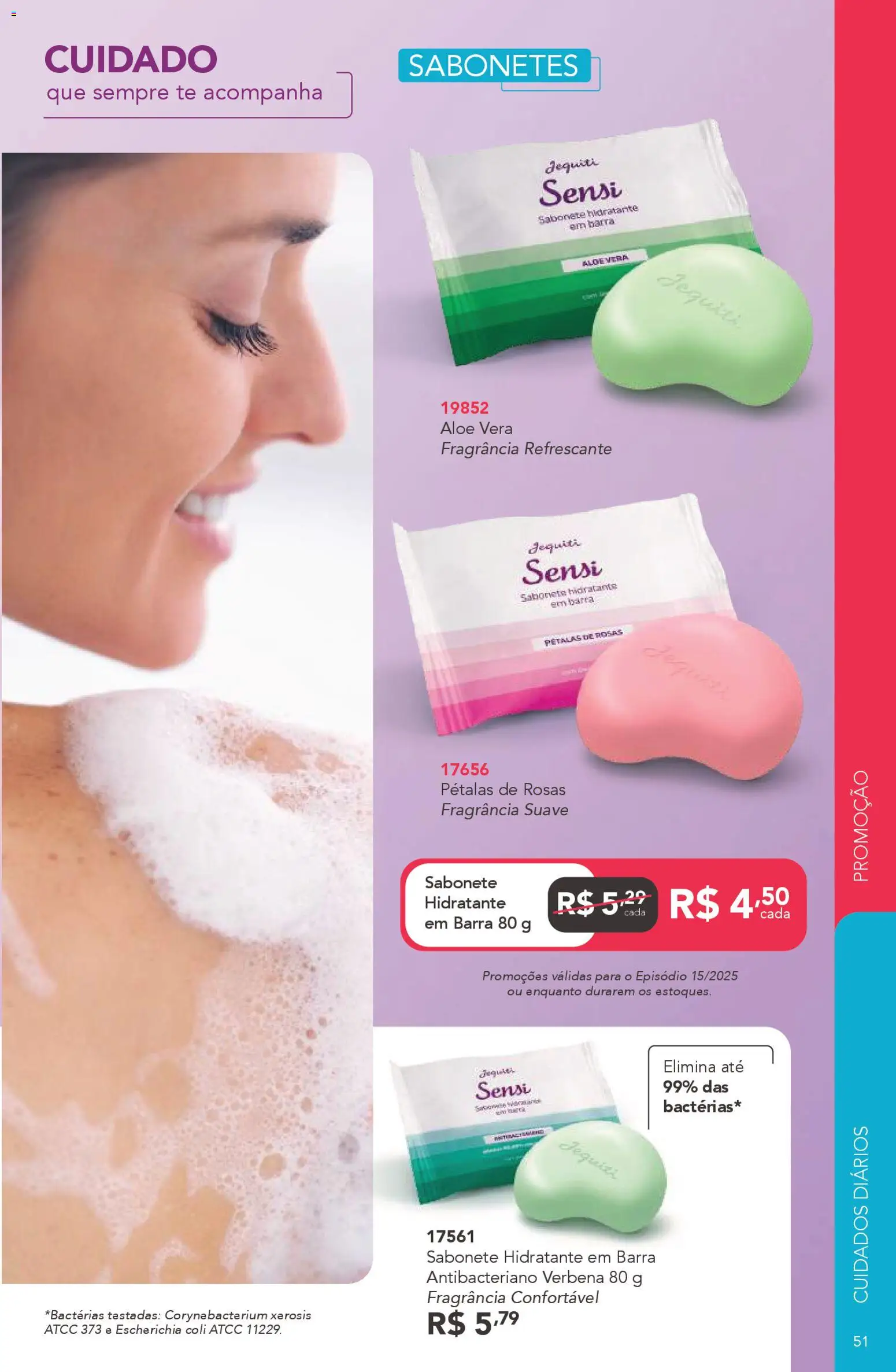 Jequiti Folheto - válido de 24.10.2025 | Página: 51 | Produtos: Fragrância, Sabonete