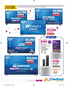 Nuevas ofertas de Chedraui válidas en toda la República Mexicana desde el 04.09.2025. ¡Encuentra las mejores ofertas en Chedraui - Folleto! | Página: 9