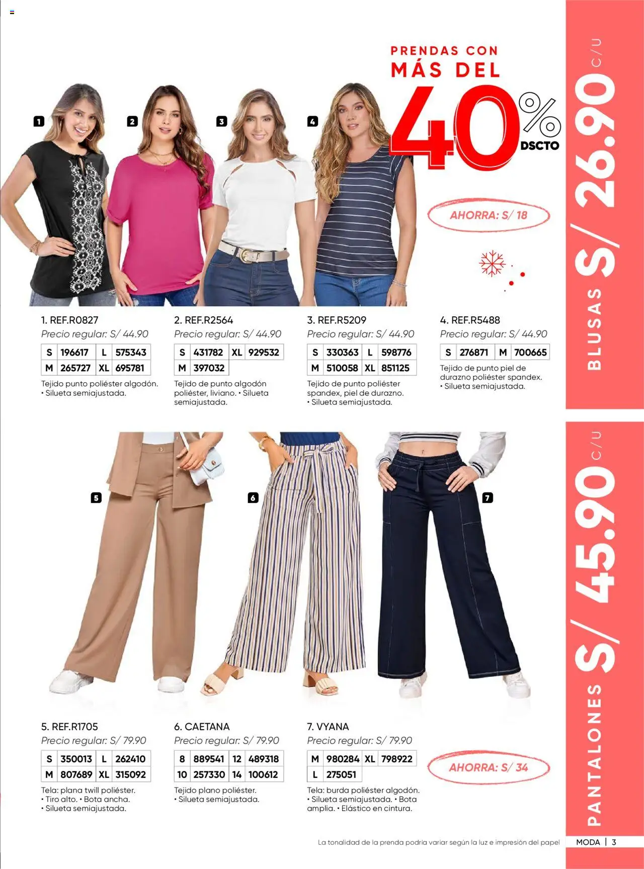 Catálogo Azzorti válido desde 15.10.2025 | Página: 3 | Productos: Pantalones