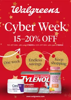 Preview of Walgreens weekly ads valid from 30.11.2025