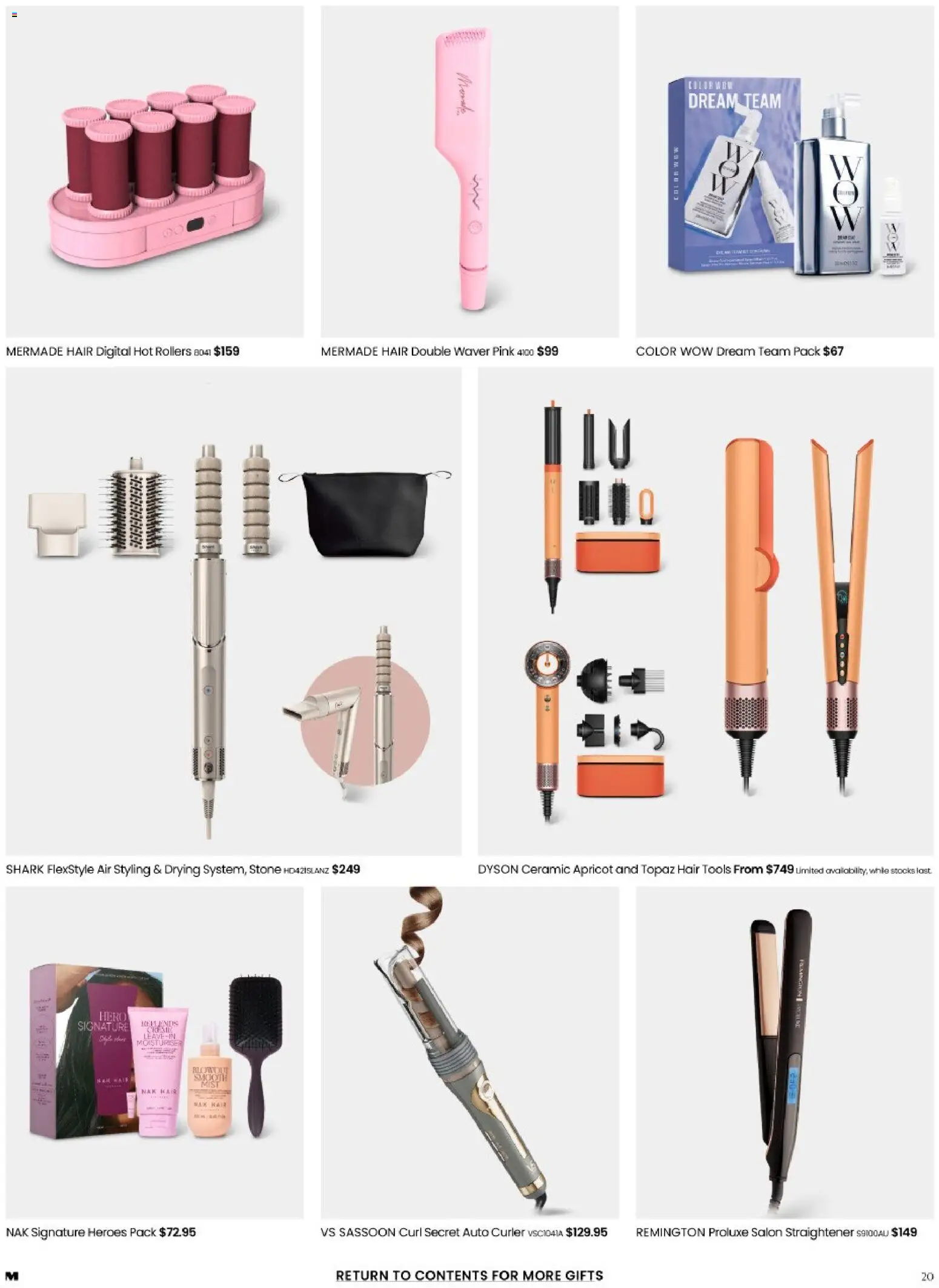 Myer catalogue - valid from 20.04.2026 | Page: 20 | Products: Moisturiser, Digital, Tools