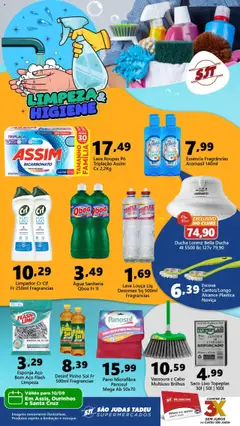 São Judas Tadeu - Ofertas Higiene e Limpeza - Pré-Visualização do folheto da loja São Judas Tadeu, válido de 10.09.2025