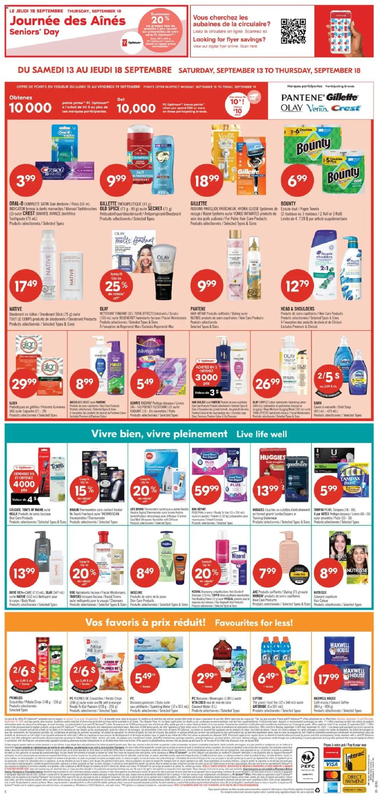 Pharmaprix flyer valid from 13.09.2025 | Page: 21 | Products: Powder, Soap, Deodorant, Underwear