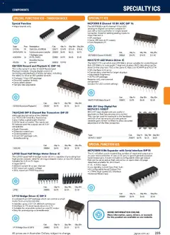 Preview of Jaycar Engineering & Scientific Catalogue 2025/2026  - valid from 09.07.2025 | Page: 235 | Products: Pot, Raspberry, Digital, Converter