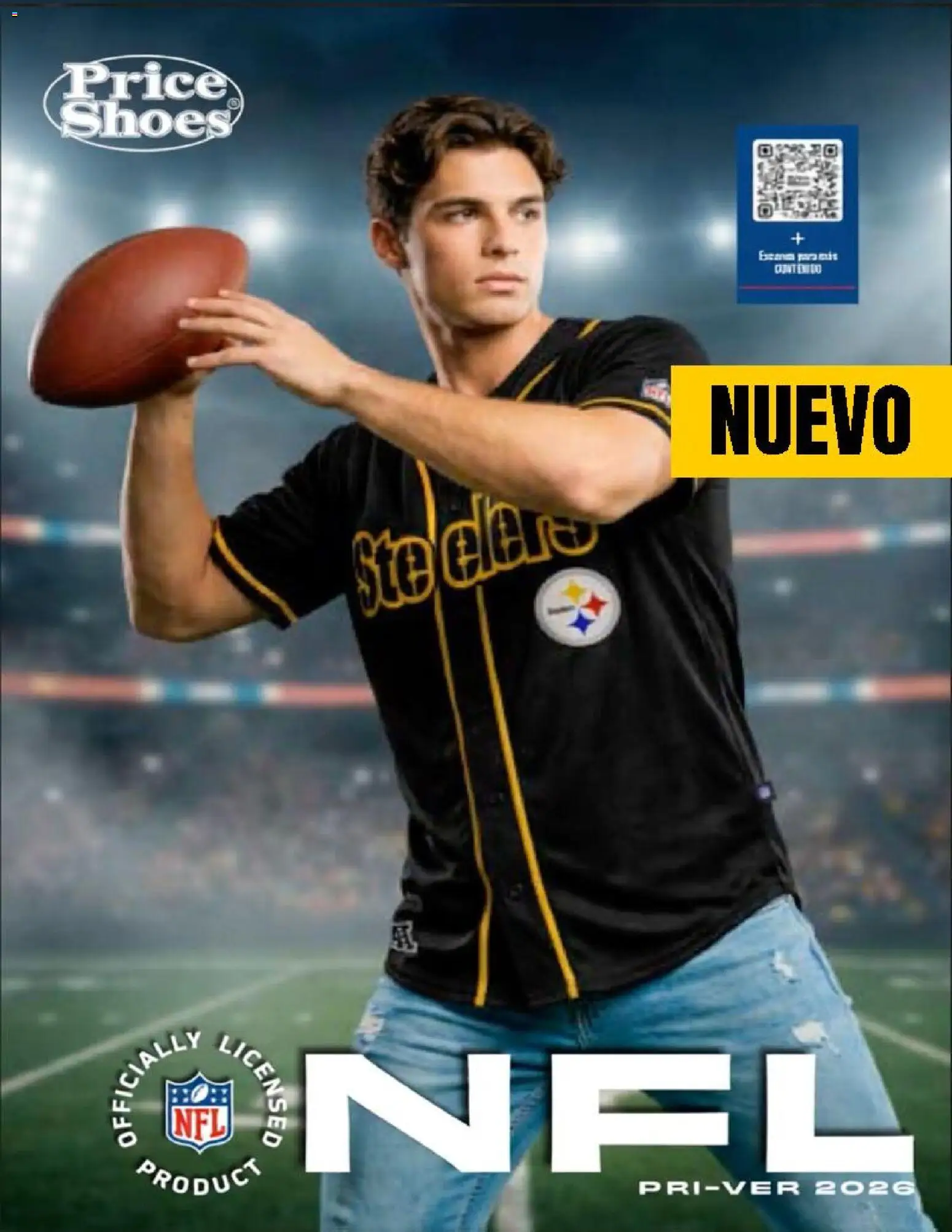 Nuevas ofertas de Price Shoes válidas en toda la República Mexicana desde el 20.03.2026. ¡Encuentra las mejores ofertas en Price Shoes catálogo NFL! | Página: 1