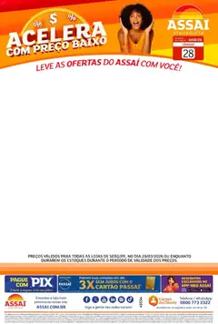 Assaí Atacadista ofertas - SE - Pré-Visualização do folheto da loja Assaí Atacadista, válido de 04.04.2026