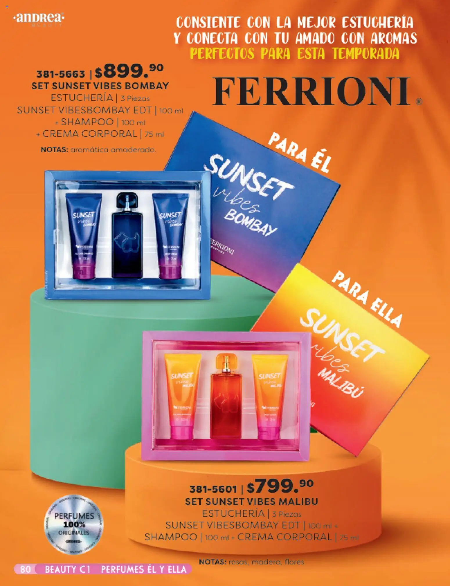 Nuevas ofertas de Andrea válidas en toda la República Mexicana desde el 25.01.2026. ¡Encuentra las mejores ofertas en Andrea catálogo Beauty! | Página: 80 | Productos: Crema, Crema corporal