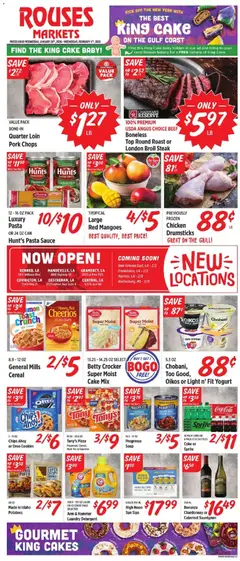 Preview of Rouses weekly ads valid from 28.01.2026